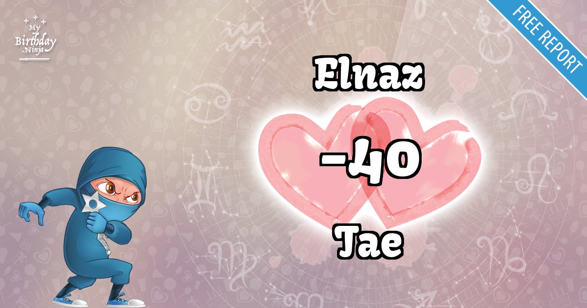 Elnaz and Tae Love Match Score