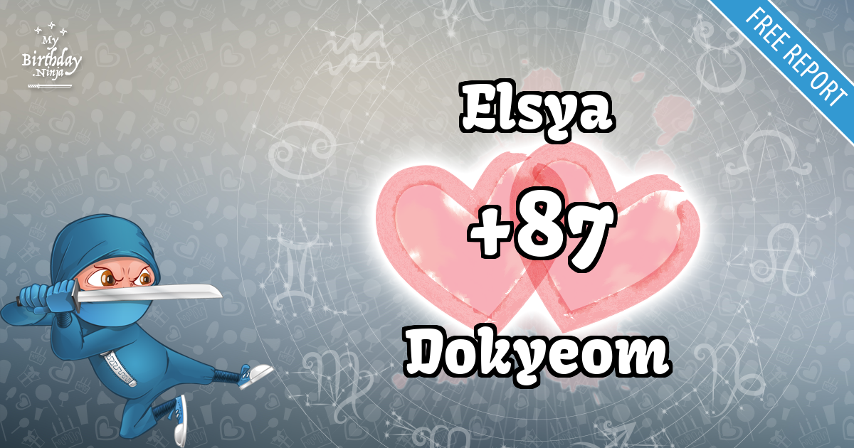 Elsya and Dokyeom Love Match Score