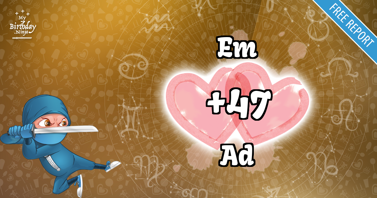 Em and Ad Love Match Score