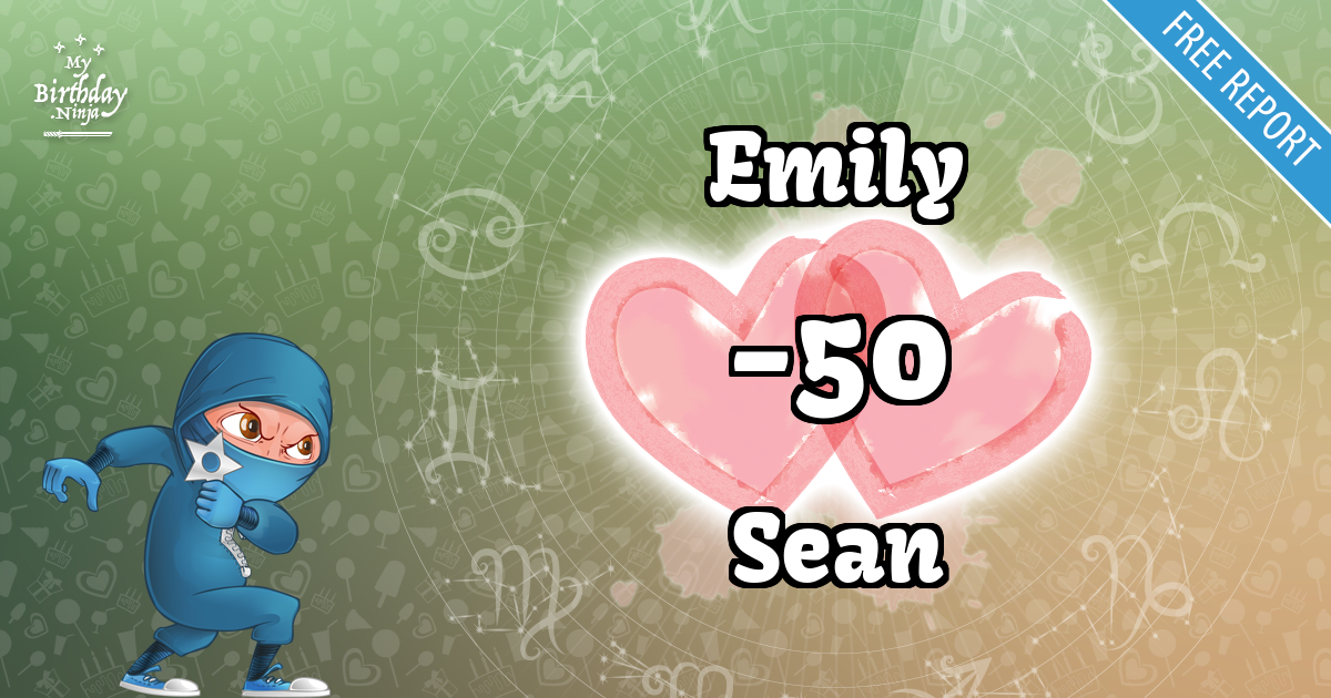 Emily and Sean Love Match Score