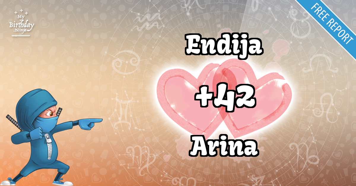 Endija and Arina Love Match Score