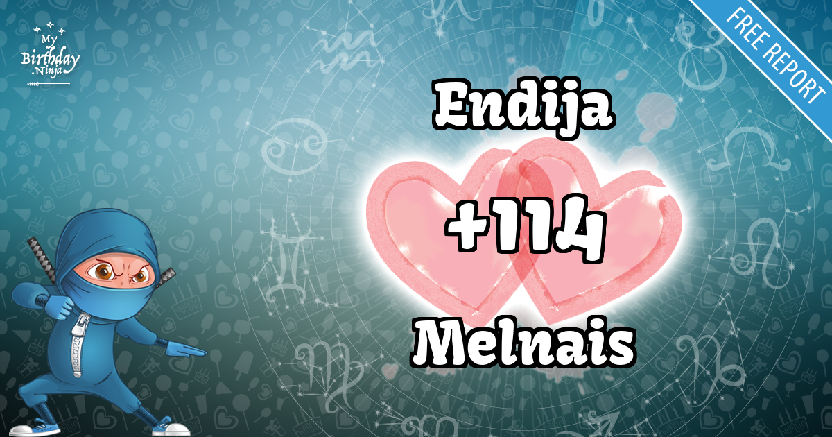 Endija and Melnais Love Match Score