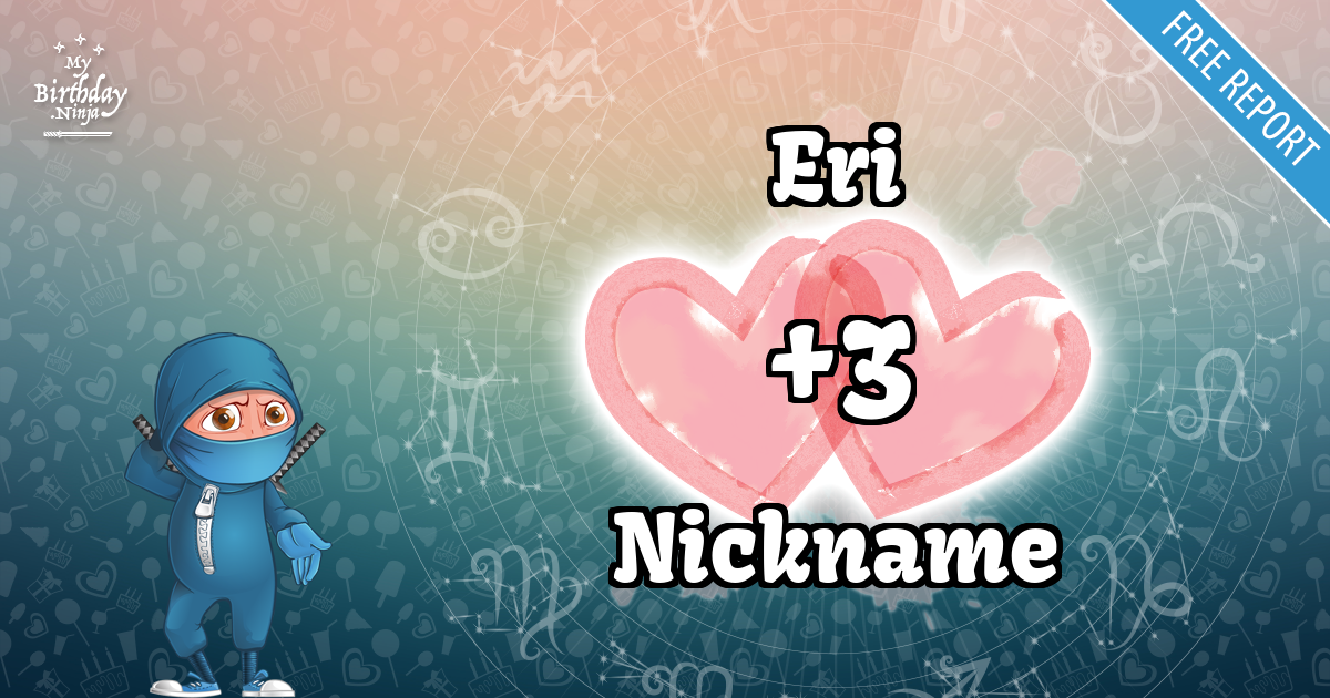Eri and Nickname Love Match Score
