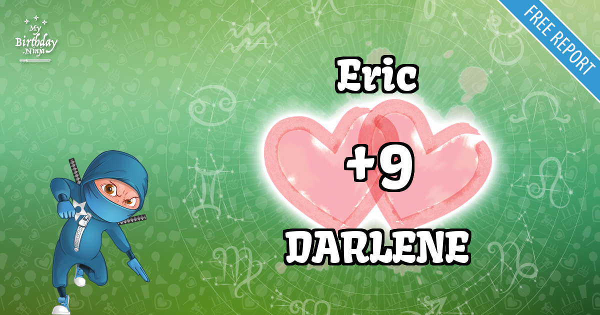 Eric and DARLENE Love Match Score