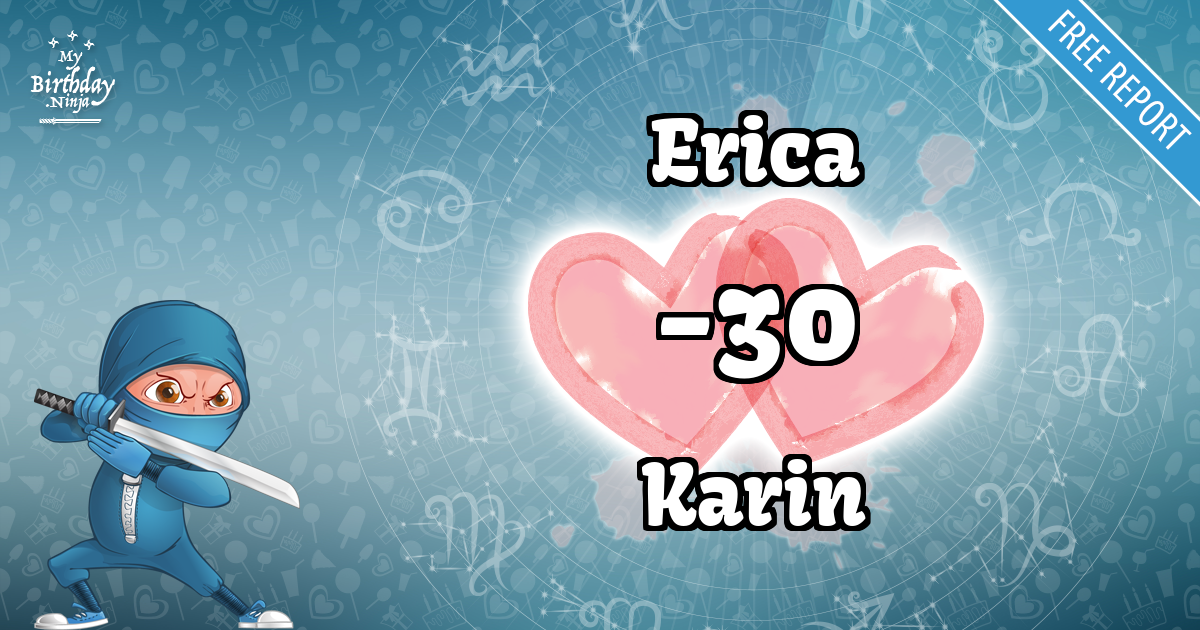 Erica and Karin Love Match Score