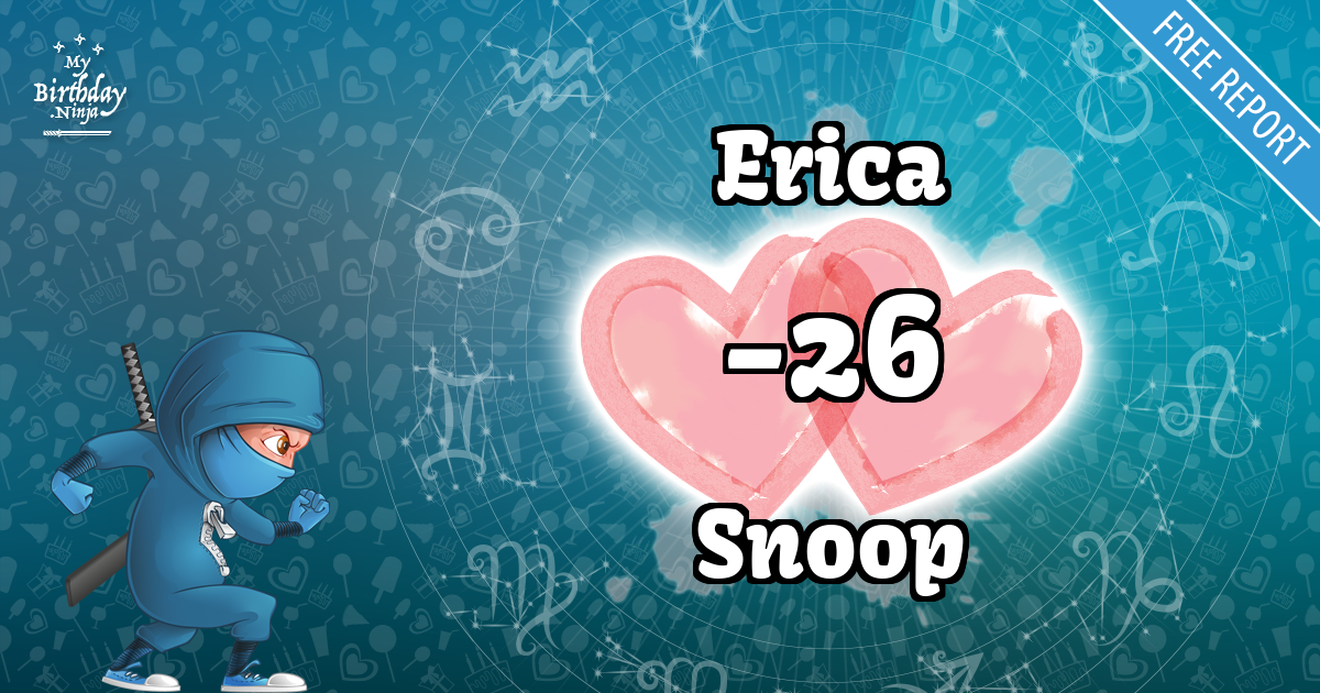 Erica and Snoop Love Match Score