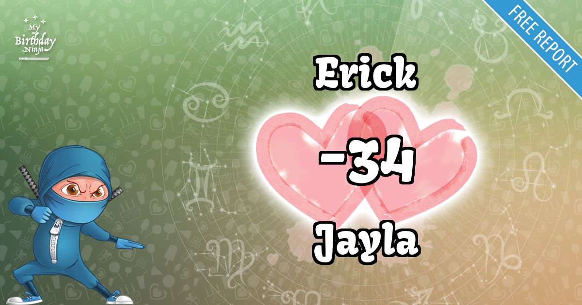 Erick and Jayla Love Match Score