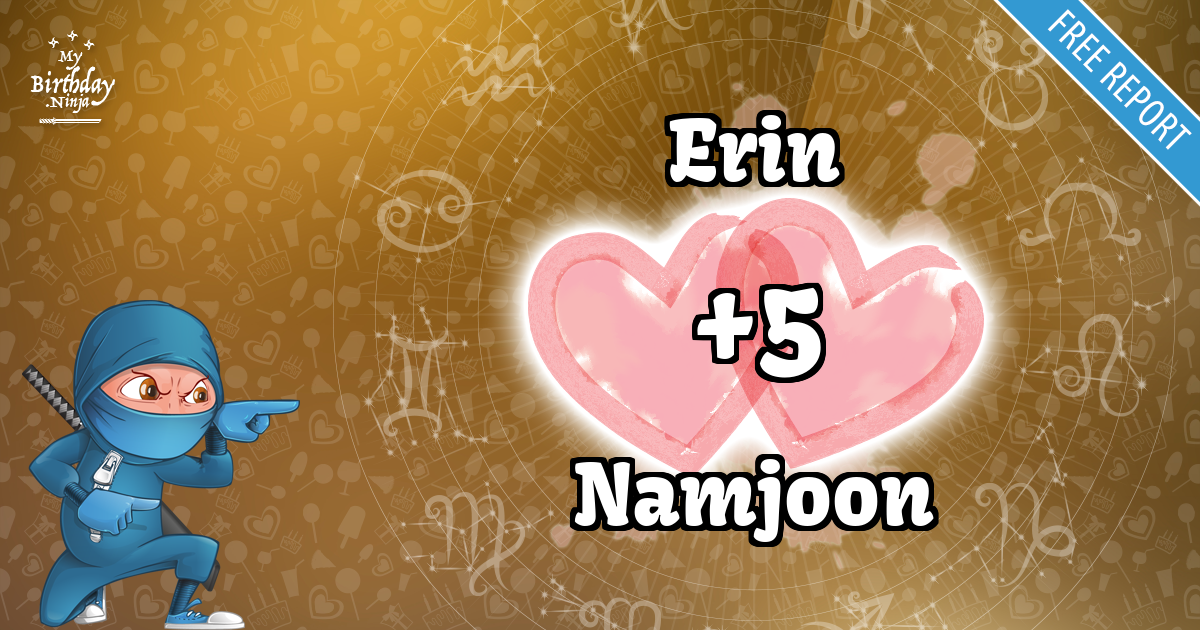 Erin and Namjoon Love Match Score