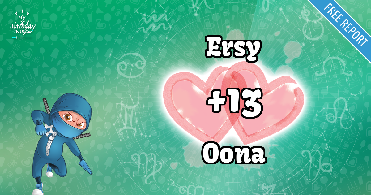 Ersy and Oona Love Match Score