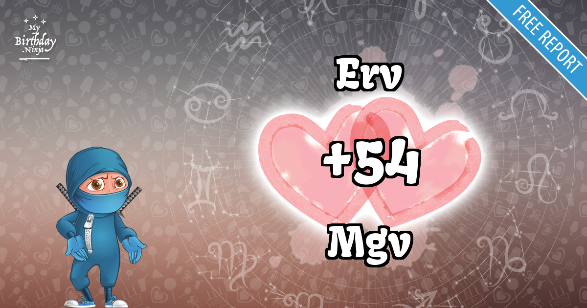 Erv and Mgv Love Match Score