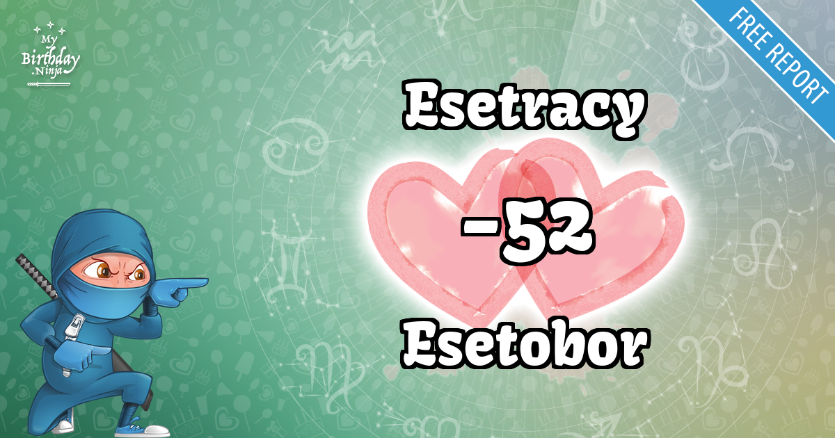 Esetracy and Esetobor Love Match Score