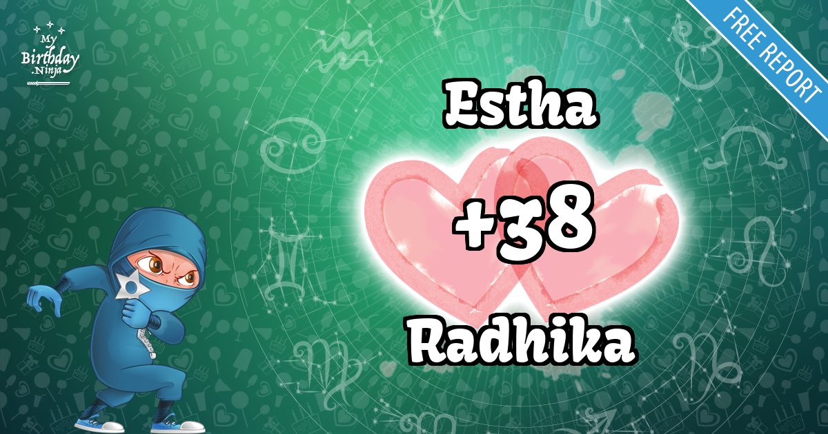 Estha and Radhika Love Match Score