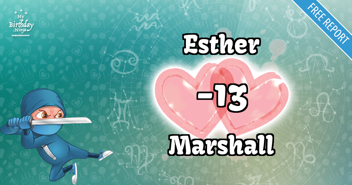 Esther and Marshall Love Match Score