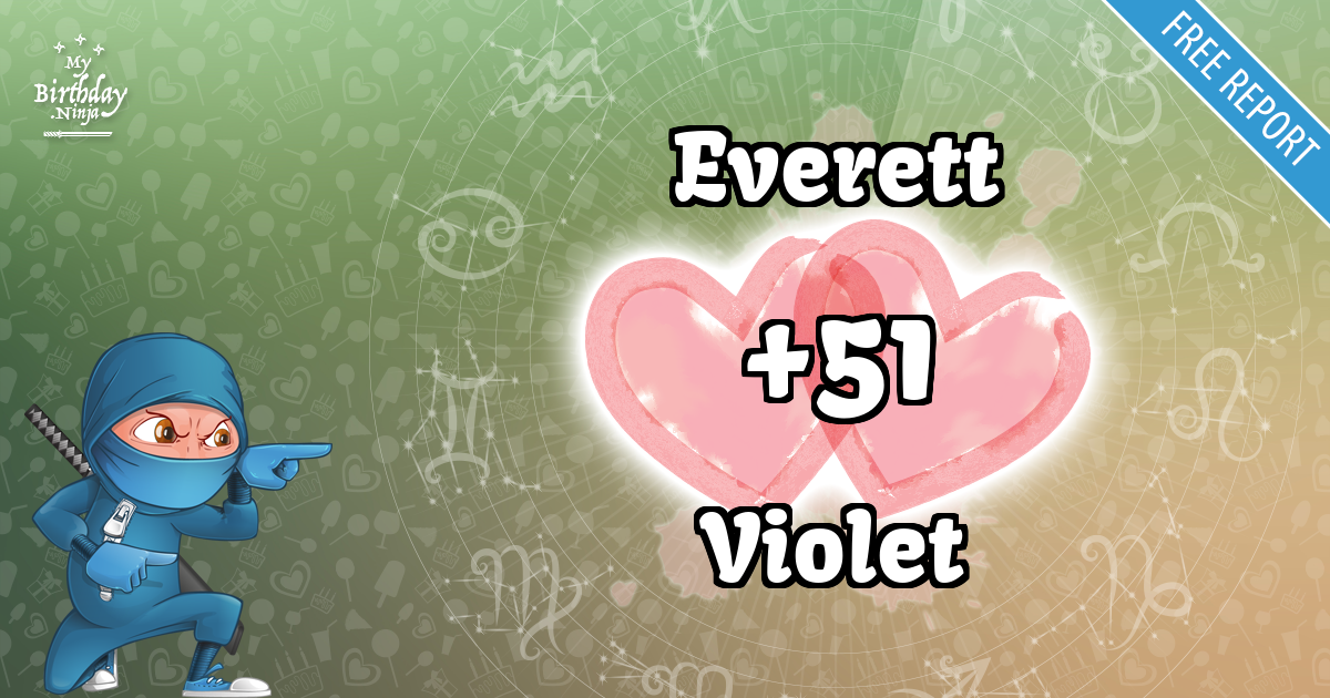 Everett and Violet Love Match Score