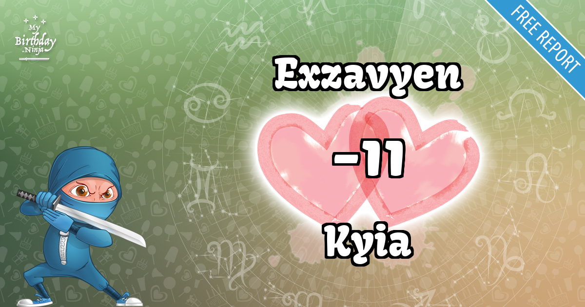 Exzavyen and Kyia Love Match Score