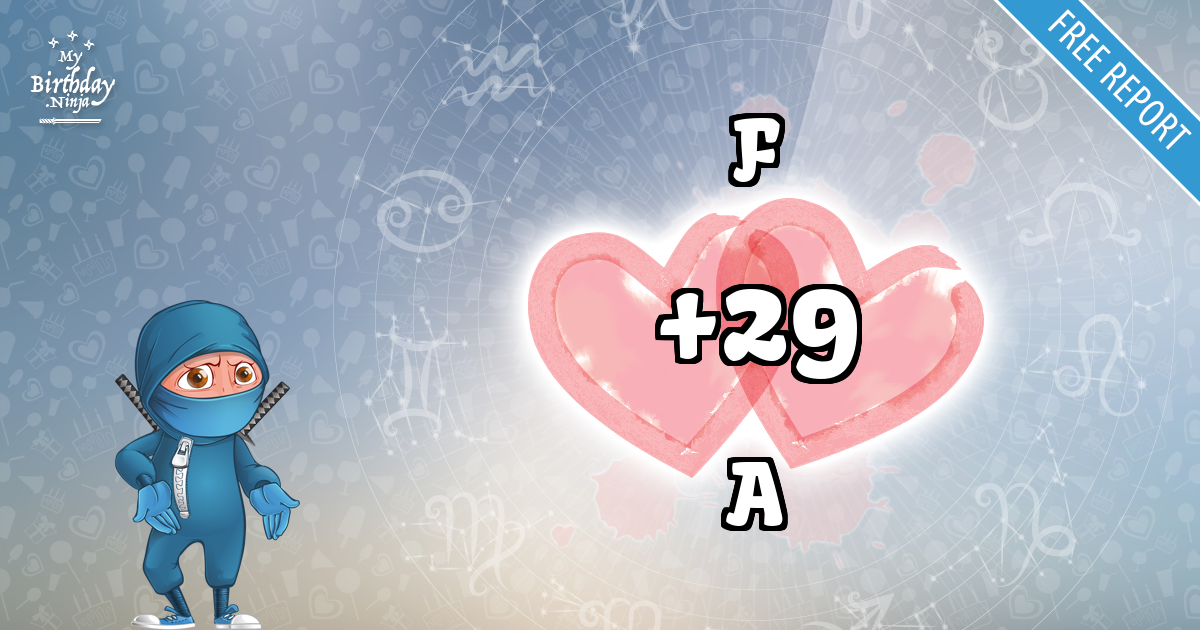 F and A Love Match Score