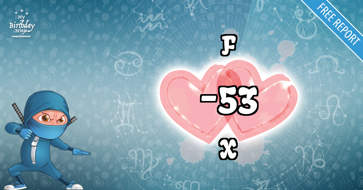 F and X Love Match Score