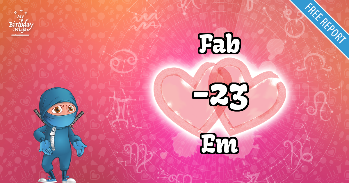 Fab and Em Love Match Score