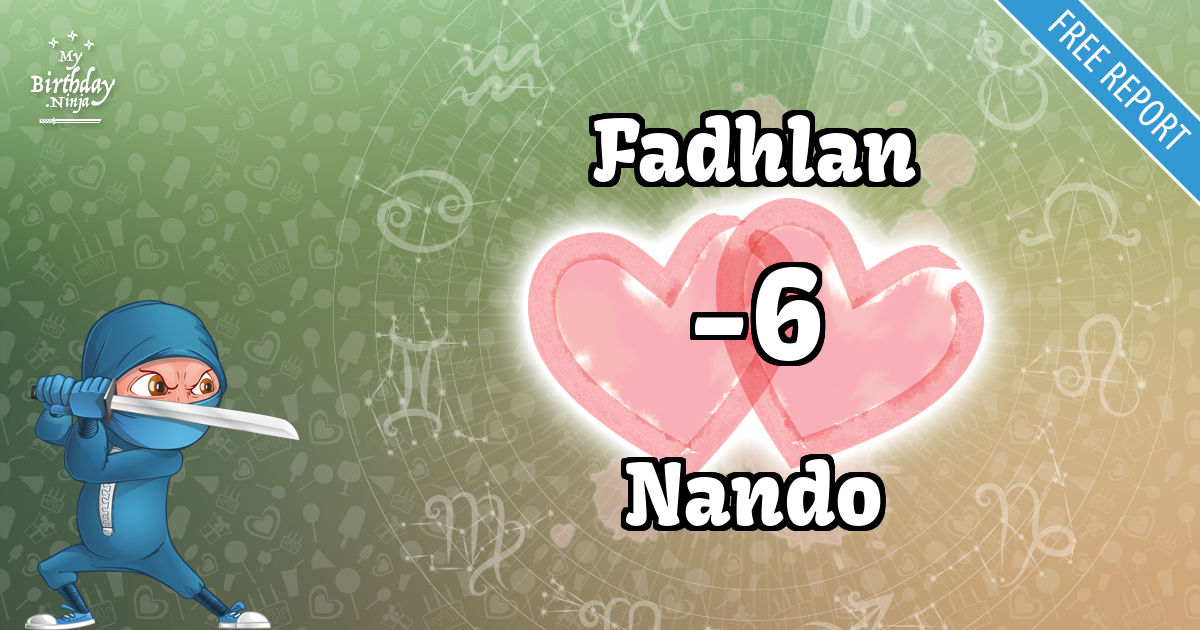 Fadhlan and Nando Love Match Score