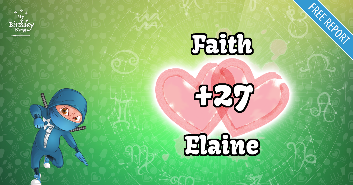 Faith and Elaine Love Match Score