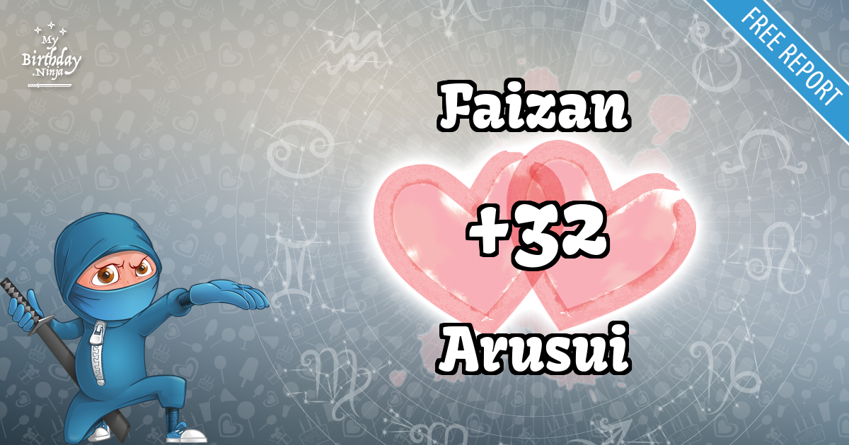 Faizan and Arusui Love Match Score