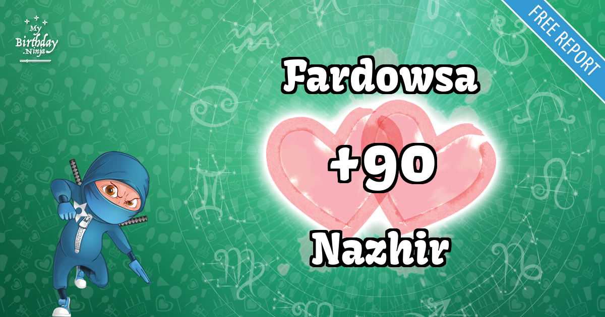 Fardowsa and Nazhir Love Match Score