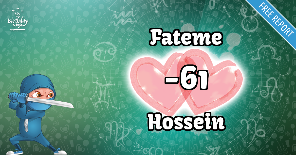 Fateme and Hossein Love Match Score