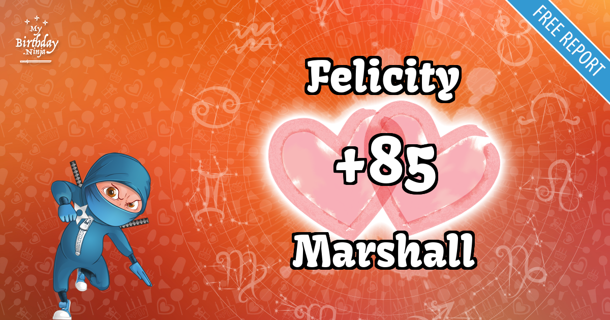 Felicity and Marshall Love Match Score