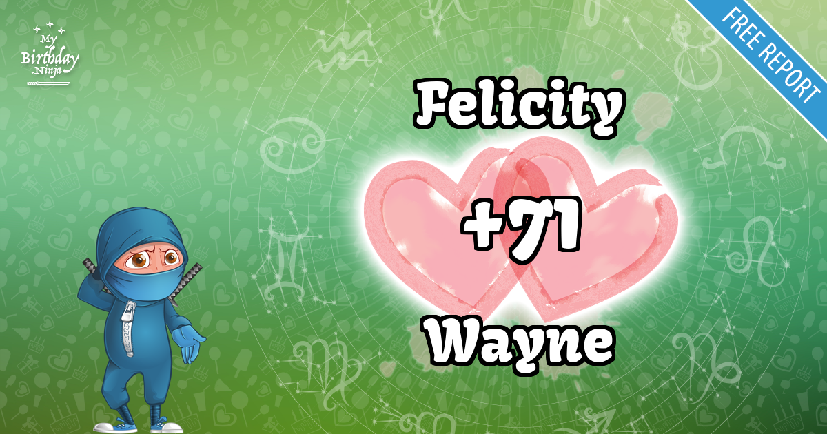 Felicity and Wayne Love Match Score