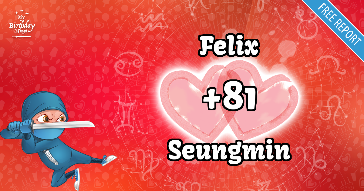 Felix and Seungmin Love Match Score