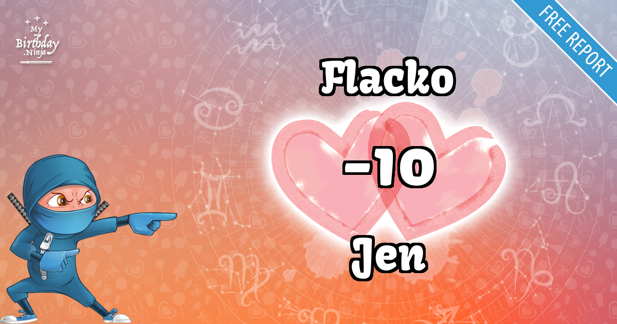 Flacko and Jen Love Match Score