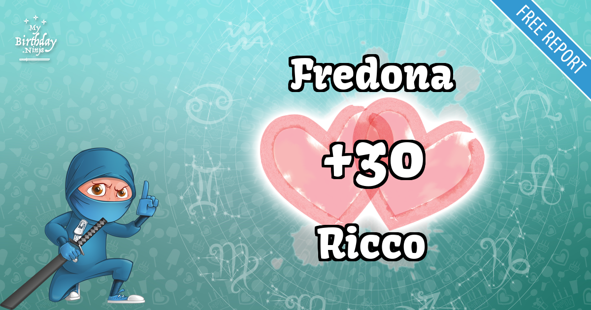 Fredona and Ricco Love Match Score