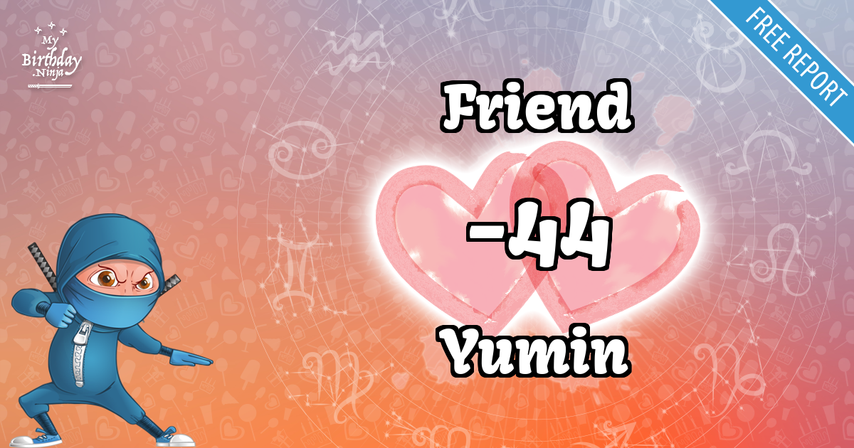 Friend and Yumin Love Match Score