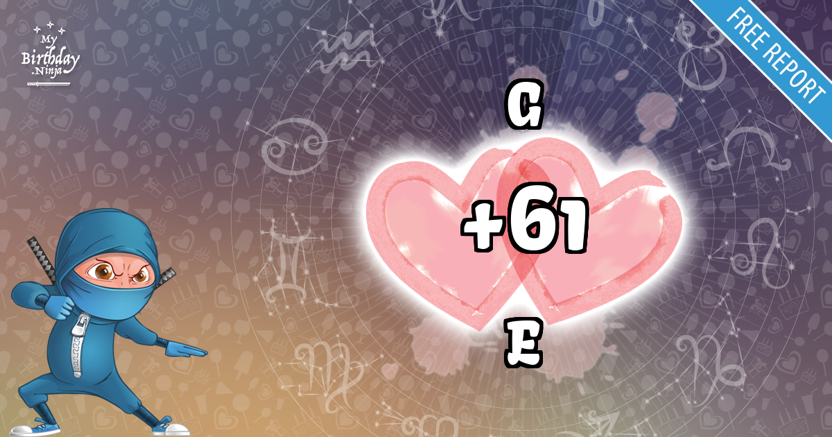 G and E Love Match Score