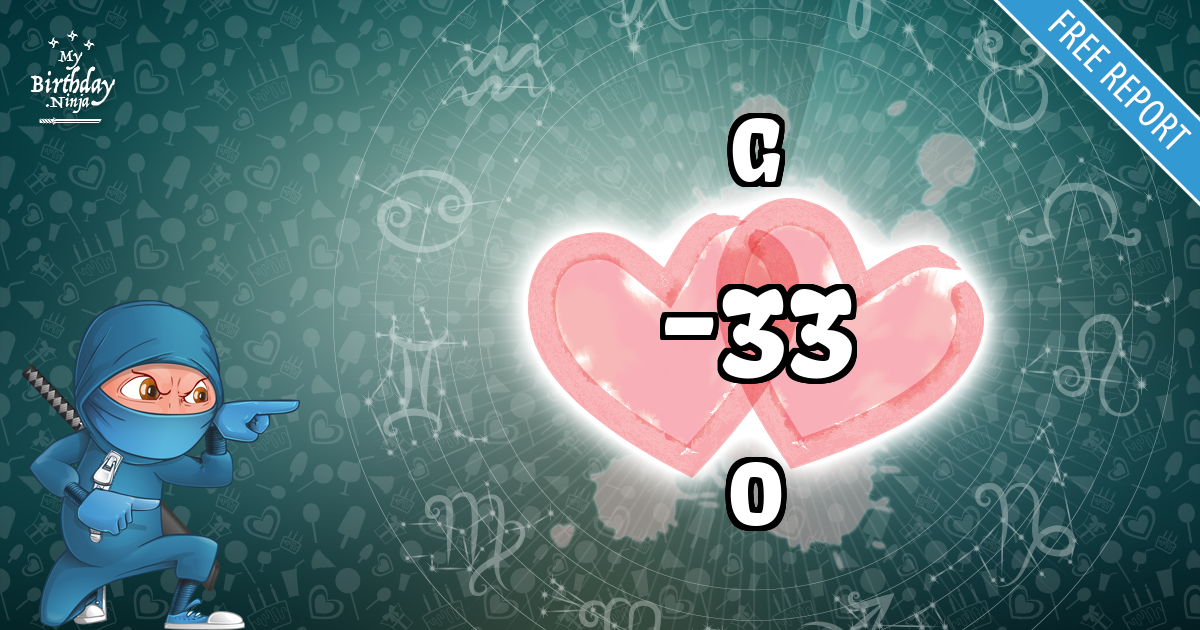 G and O Love Match Score