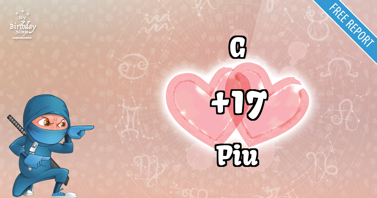 G and Piu Love Match Score
