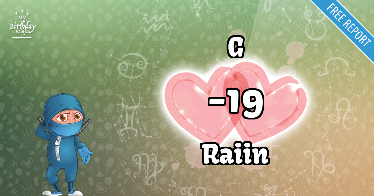 G and Raiin Love Match Score