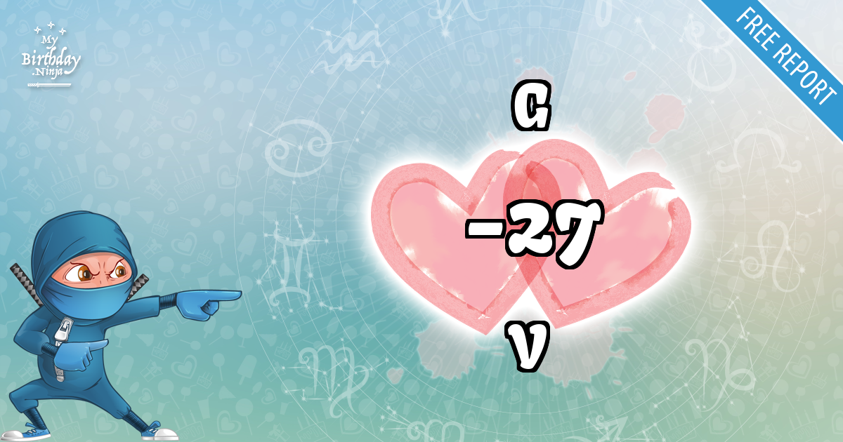 G and V Love Match Score
