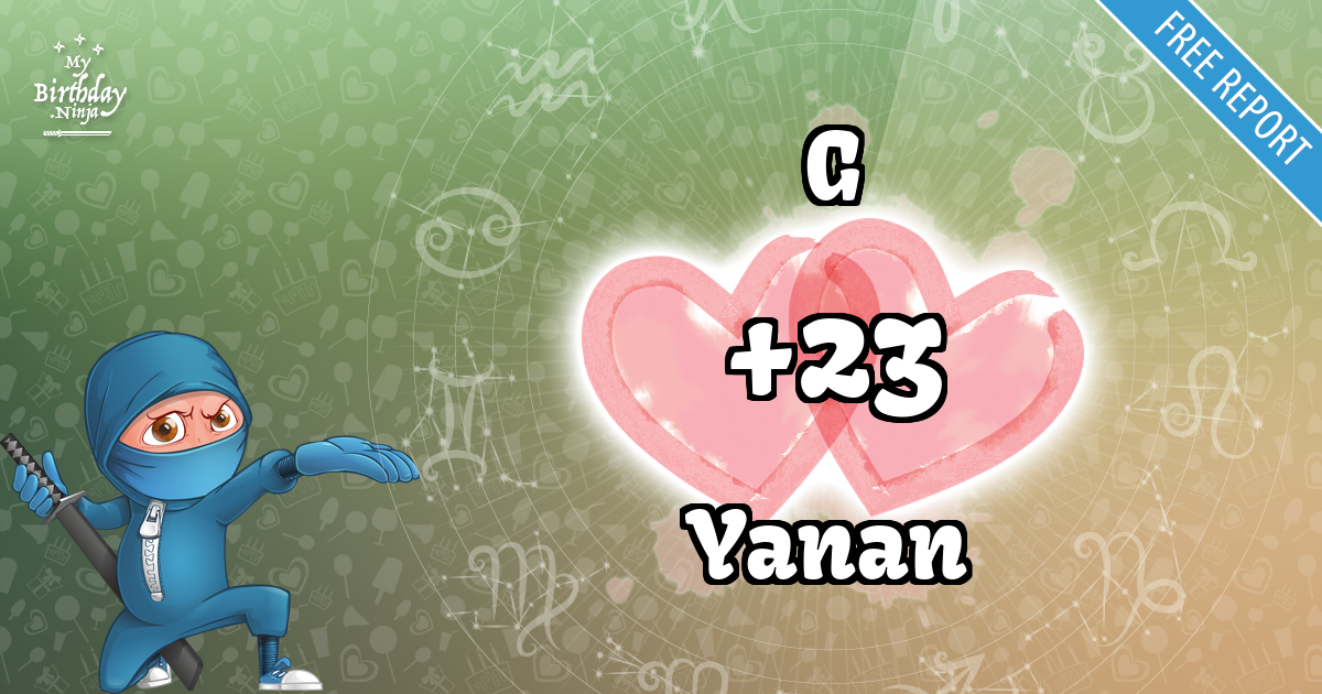 G and Yanan Love Match Score