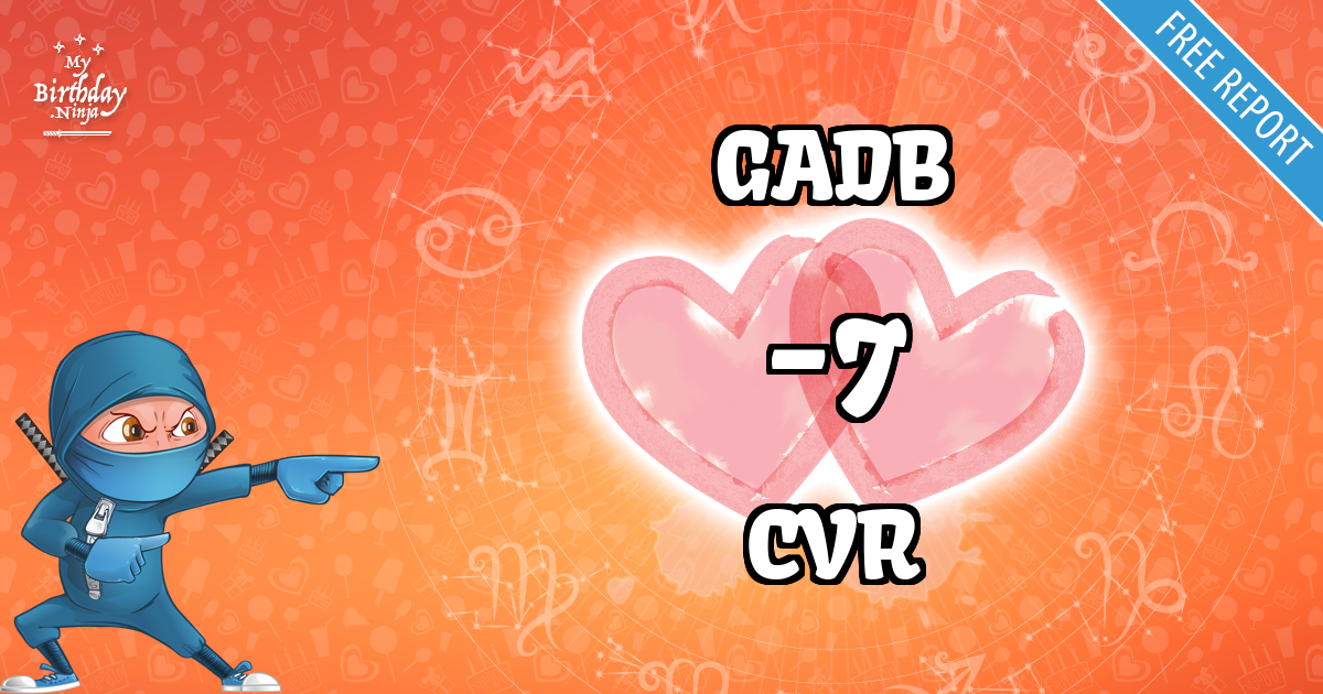 GADB and CVR Love Match Score