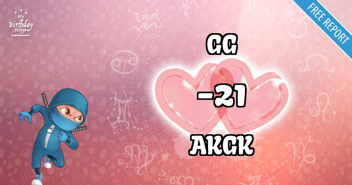 GG and AKGK Love Match Score