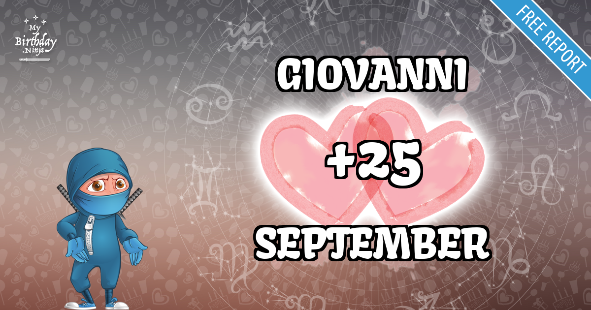 GIOVANNI and SEPTEMBER Love Match Score