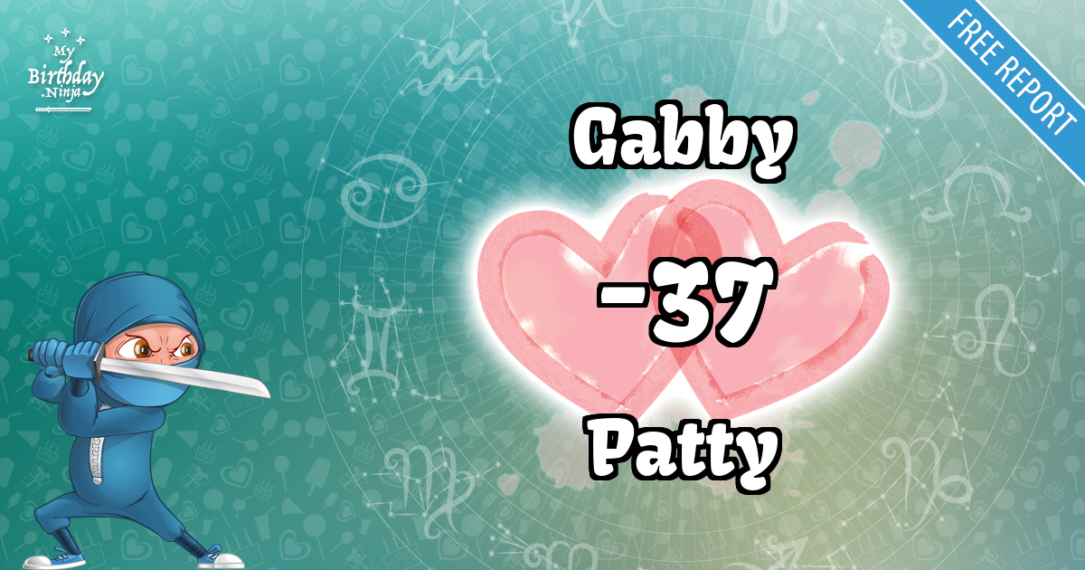Gabby and Patty Love Match Score