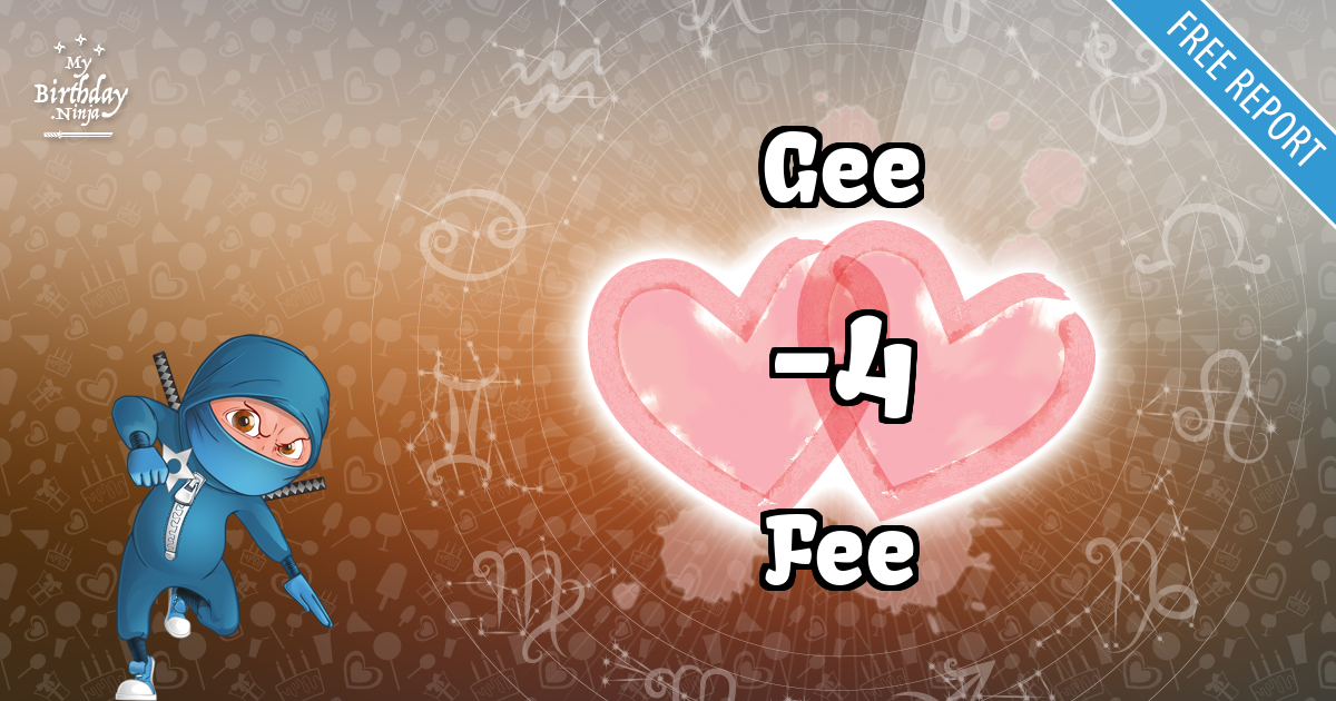 Gee and Fee Love Match Score