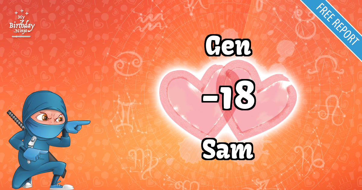 Gen and Sam Love Match Score