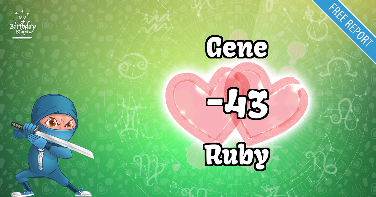 Gene and Ruby Love Match Score