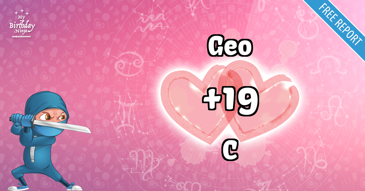 Geo and C Love Match Score