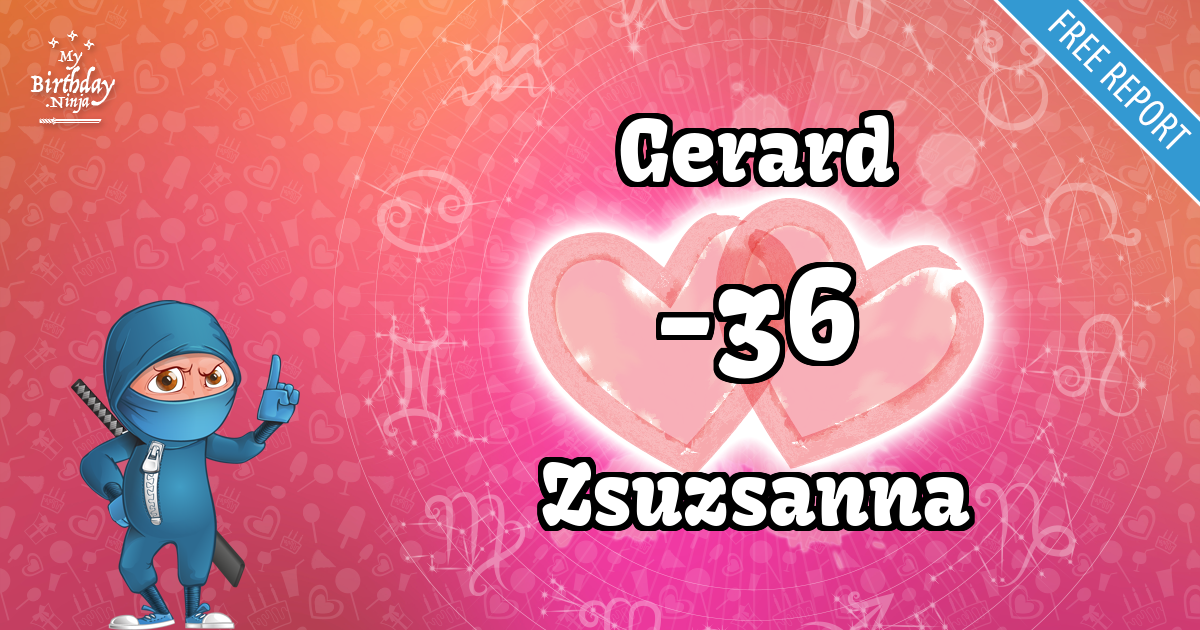 Gerard and Zsuzsanna Love Match Score