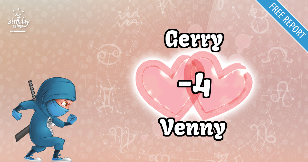 Gerry and Venny Love Match Score