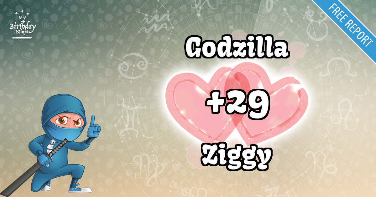 Godzilla and Ziggy Love Match Score